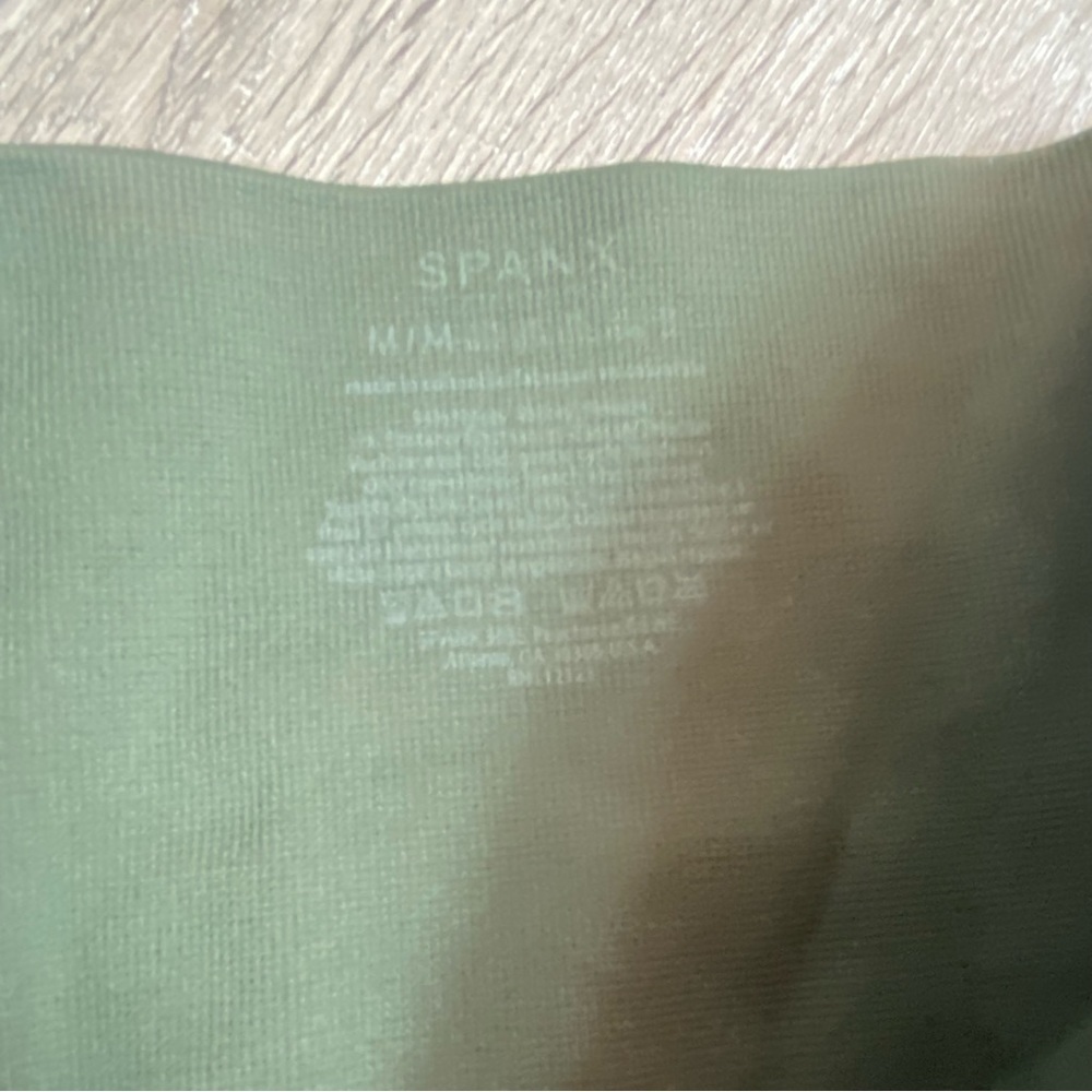 Spanx Camo Leggings Green Camouflage Look At Me Now Seamless Leggings - Picture 5 of 6